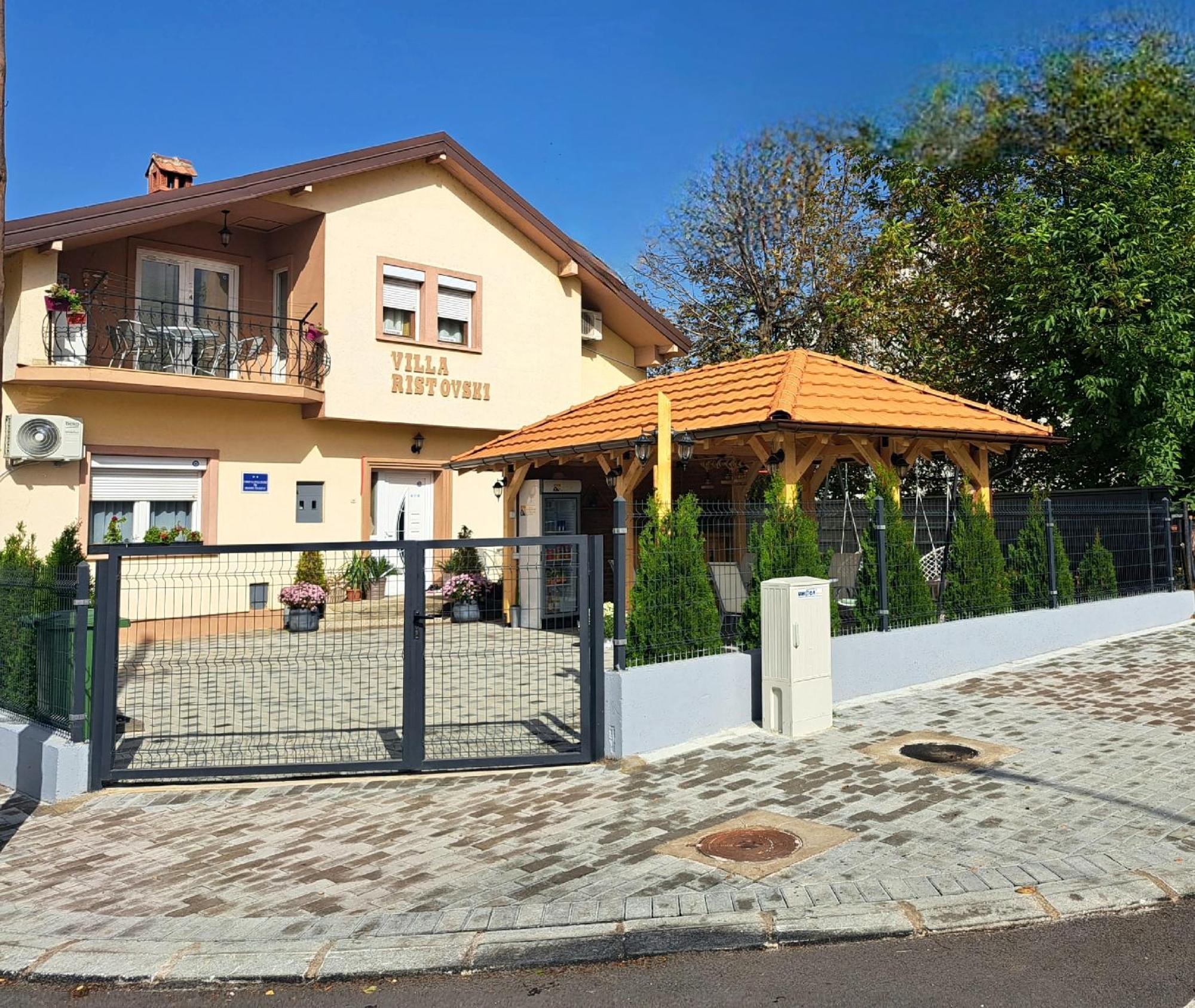 Villa Ristovski Ohrid Exteriör bild
