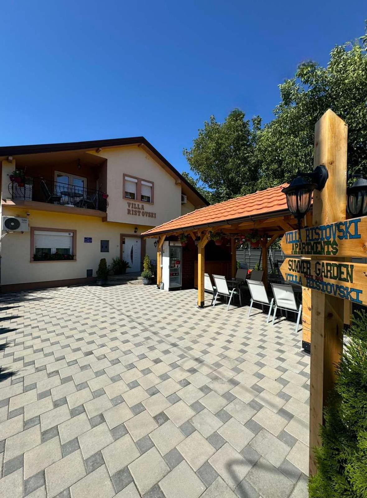Villa Ristovski Ohrid Exteriör bild
